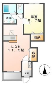 アーバンコートMの間取り画像