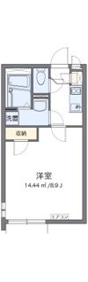 クレイノBROOKⅡの間取り画像