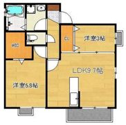 グラン・ジュデA棟の間取り画像