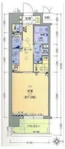 LUMINOUS新大阪(旧:S-FORT新大阪ravir)の間取り画像