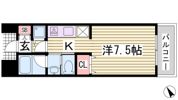 アーバネックス神戸駅前の間取り画像