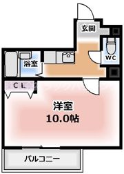 コボックス太子橋の間取り画像
