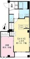 ケンズコート渋谷の間取り画像