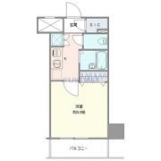 スカイコートヴィーダ五反田WESTの間取り画像