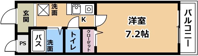 グランドヒル瀬田の間取り画像