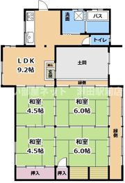 坂本6丁目貸家の間取り画像