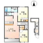 ドマーニの間取り画像