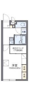 レオパレス恵の間取り画像