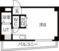 メゾンサンイーストの間取り画像