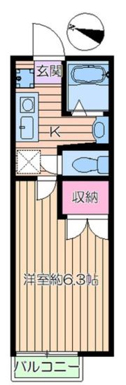 サンプレイスの間取り画像