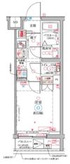 クレヴィスタ横浜大口の間取り画像