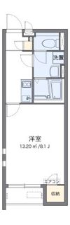 クレイノOlive水口の間取り画像
