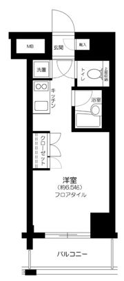 ガリシアヒルズ西麻布EASTの間取り画像