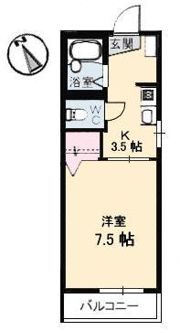 ディアス吾妻の間取り画像