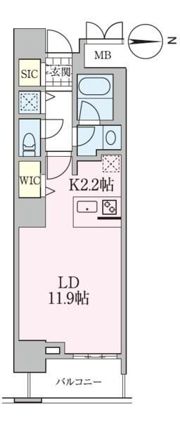 ロイヤルパークスタワー南千住の間取り画像