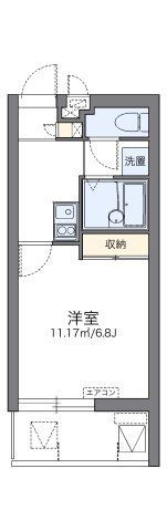 レオパレスヒルサイド松尾Ⅰの間取り画像