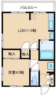 メゾン天沼の間取り画像