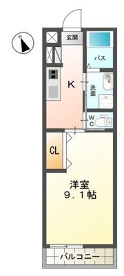フォレストつくばの間取り画像