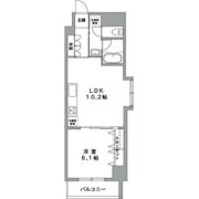 グランデュールⅡ関内の間取り画像