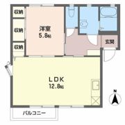 メゾンフレールの間取り画像