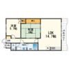 ウエストハイツP1の間取り画像