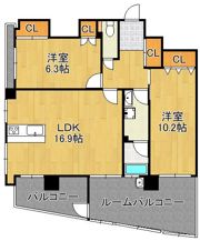 フェルト5の間取り画像
