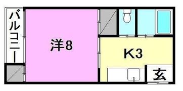 Luft山越の間取り画像
