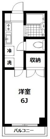 ヴィラフローレンスの間取り画像
