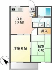 ドミール長久手の間取り画像
