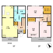 モンターナバッソ Ⅱの間取り画像