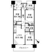 ガーデナヴィルラグナ市川妙典の間取り画像