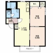 パルハイム1号館の間取り画像