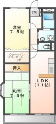 ハウスローリエの間取り画像