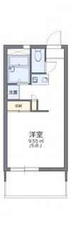 レオパレスリバティの間取り画像