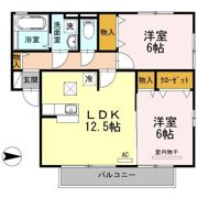 リベルタ スクエア A棟の間取り画像