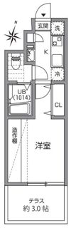 グランエッグス東高円寺の間取り画像