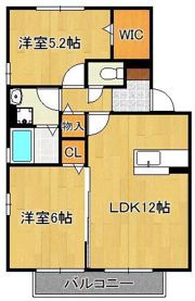 花多来館C棟の間取り画像