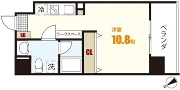 Residence Iconn NISHIHARAの間取り画像