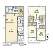 植田山4丁目戸建の間取り画像
