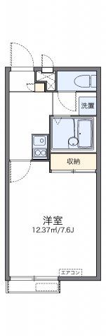 レオパレスガード1の間取り画像