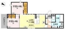 秀豊5号館の間取り画像