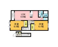 ヴェルジェⅡの間取り画像