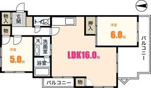 メゾン猫本の間取り画像
