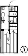 サニーフラットの間取り画像