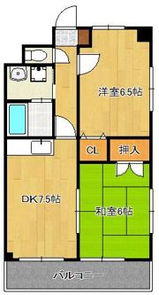 メゾンドプラムIIの間取り画像