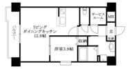 モンテルーチェ千舟町の間取り画像