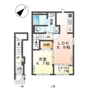 カーサ グリシーヌの間取り画像