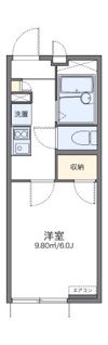 レオパレスキミールの間取り画像