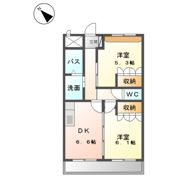 クレアートの間取り画像