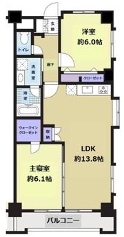エレンシアK 津田沼の間取り画像